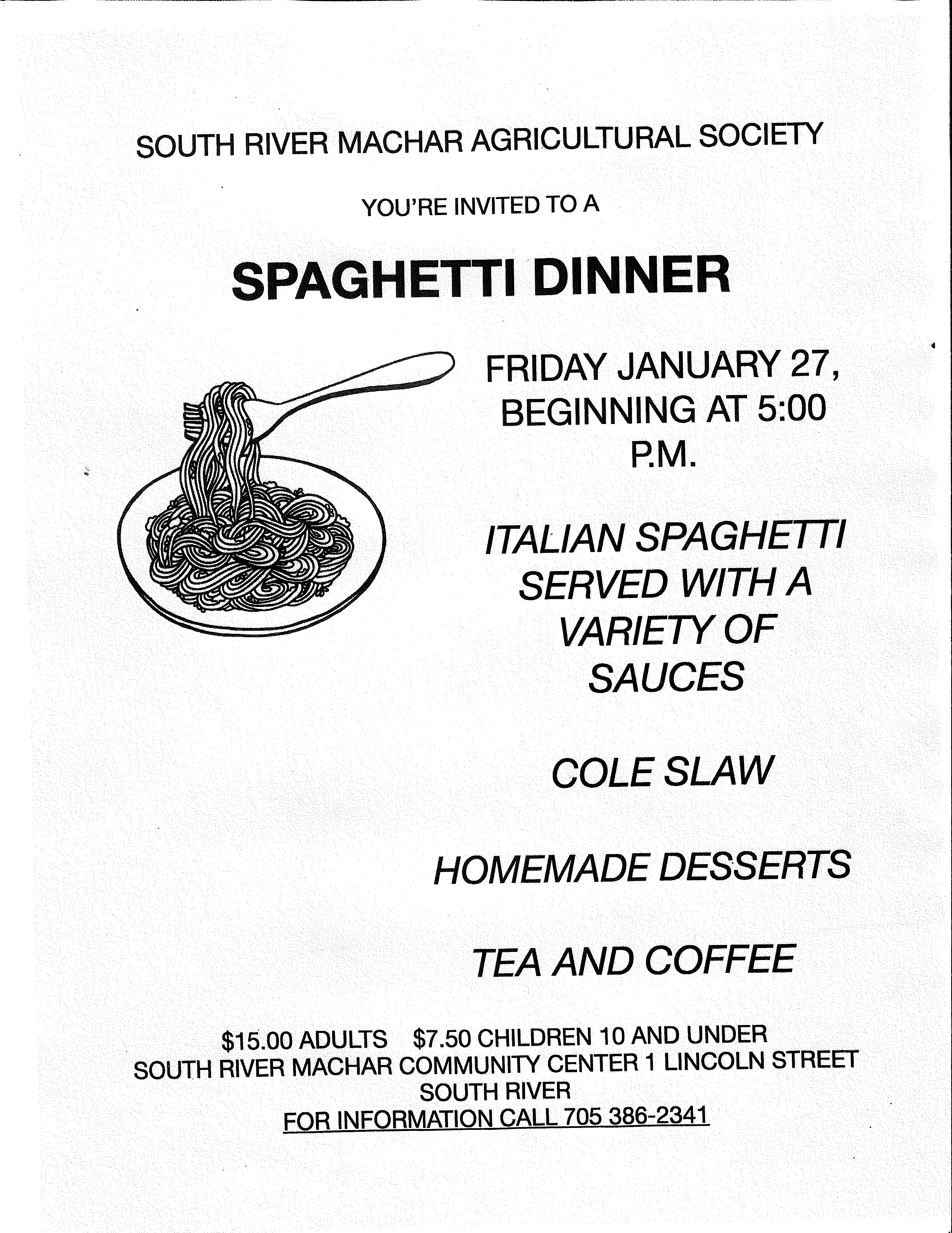Spaghetti Dinner